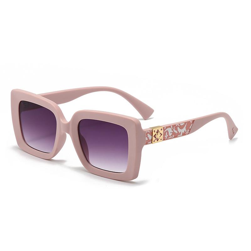 New Fashion Sunglasses Sun Protection Sun Shading All-match High-end  Style Sunglasses