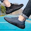 Fashion Men's Shoes Summer Hollow Mesh Breathable Women Casual Sports Running Sneakers Fashion Comfortable Walking Shoes Tenis Masculino