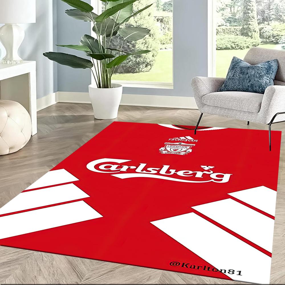 Liverpool Football Club Floor Mat Design For Game Room Kitchen Entryway Living Rooms Antislip Rug Decorate Offices Best For Christmas