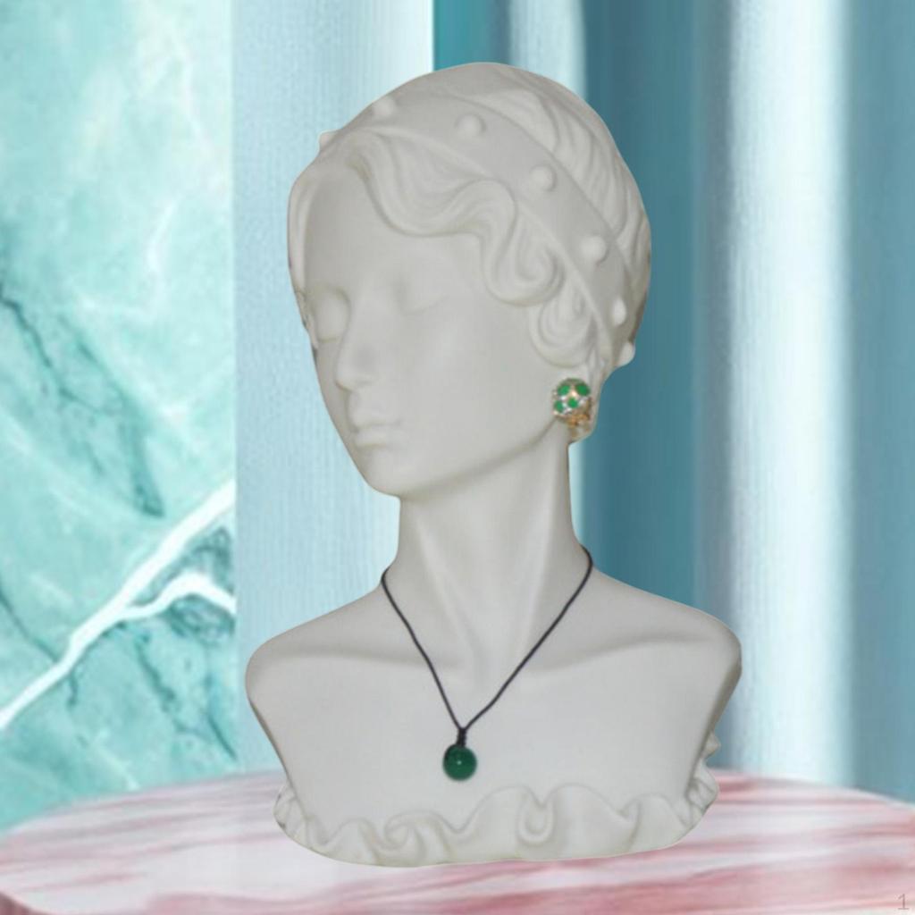 Jewelry Display Mannequin Earring Stand Multipurpose Earrings Rack Jewellery Holder for