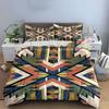 Geometric Colorful Chevron Pattern. Bedding Sets Duvet Cover Sets Duvet Covers Pillowcases(1 * Duvet Cover 2 * Pillowcases Without Duvet Insert)