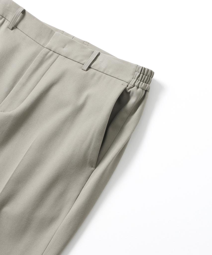 ADHOC Men'S Brushed Semi-Wide Slacks (Beige) (Hbalp10)