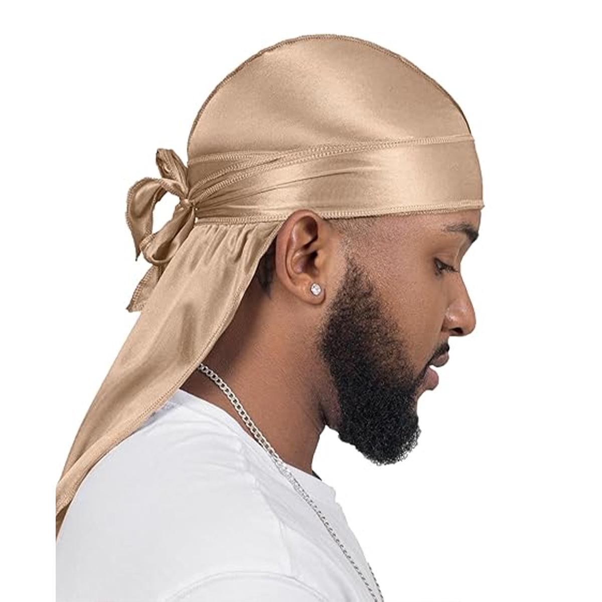 

Мужской кросс-бордерный дюраг: Уличный танец Пиратская шляпа с длинным хвостом Бандана One Size шампанского