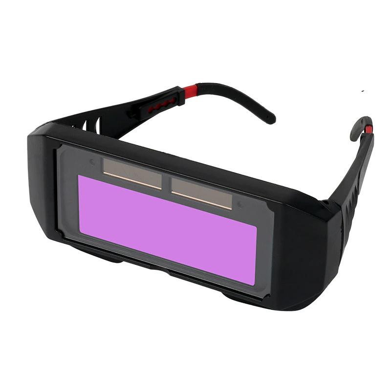 Solar Powered Welding Helmet Auto Darkening Welding Goggles LCD Welder Glasses for TIG MIG MMA Plasma Welder Glasses