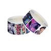 Anime Peripheral Sticker Roll, 500 Peripheral Sealing Stickers DIY Hand Journal Stationery Notebook Decoration Cutting Tape