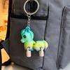 Multi Jointed Horse Keychain Gradient Color 3D Printed Animal Figurine Miniature Horse Pendant Backpack Bag Desk Decoration