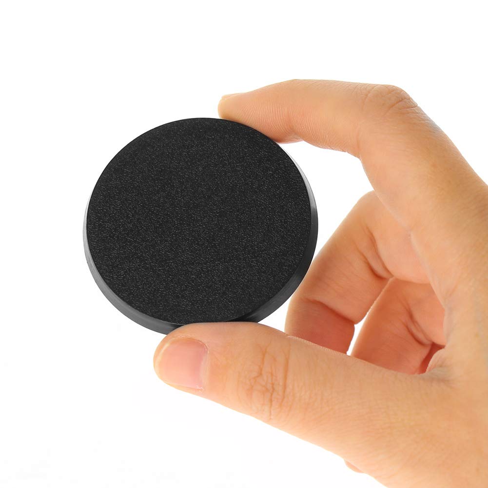Eve Model 50mm Round Plastic Model Bases for War Tabletop and Mini Games MB750-40-NJP 40-Piece Games, Games,