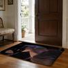 AAster Deepspeac Love Game Floor Mat Soft Flannel Absorbent Mat Non-Slip Rug Home Bedroom Bathroom