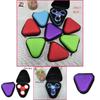 Stylish Triangle Finger Toy Box Gift Pouch Hard Box Protective Case 9 2.5cm