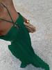 Newest Summer Pure Color Ribbed Sling Camisole Sleeveless Dress