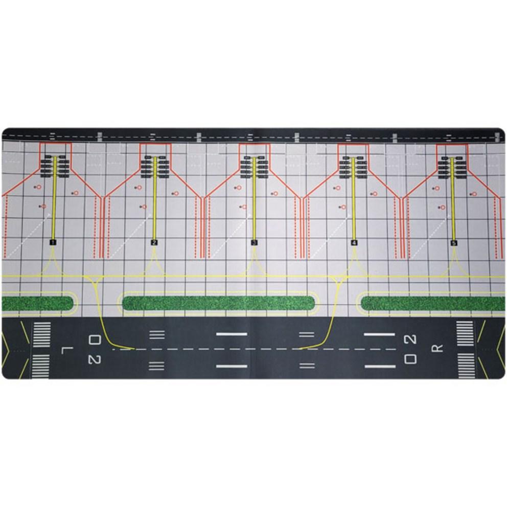 Large Model Airplane Runway Desk Mat & Mouse Pad - 100cm