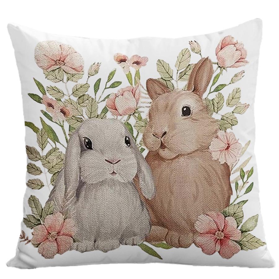Easter Pillowcase Home Decoration Sofa Cushion Cover