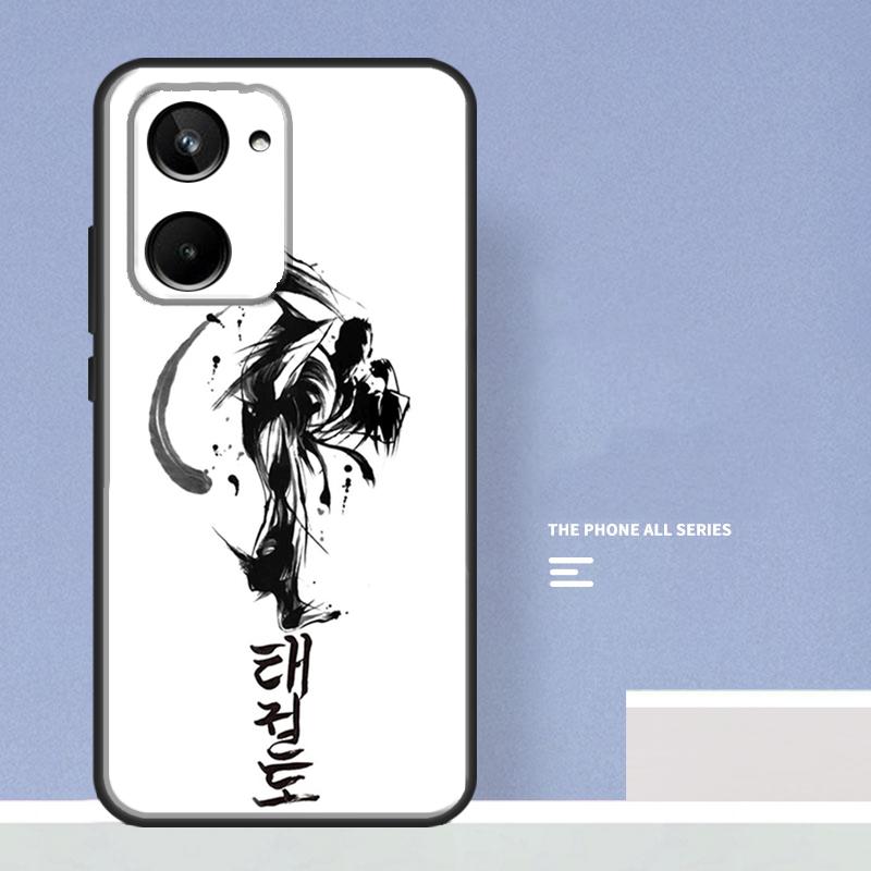 Kung Fu Taekwondo Karate Case For Realme GT Neo 5 2 3 GT3 8 9 10 Pro Plus C11 C15 C21 C30 C31 C35 C33 C55 C25s C21Y