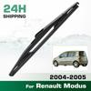 Rear Windshield Wipers Blades,Premium All-Season Wiper Blades Replacement For Renault Modus 2004-2005,Natural Rubber Bayonet,Easy To Install 10″