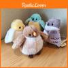 Cartoon Cute Parrot Kiwi Bird Sparro Swallow Bird Plush Toy Pendant For Gift Kid