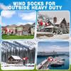 Wind Socks for Outside Heavy Duty,Wind Direction Indicators for Outdoors Airport Farm & Park,Good Reflective Effects