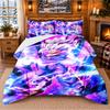 Gohan Pattern Bedding 3Pcs Set Bed Sheet And Pillowcases For Indoor Bedroom