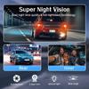 Κάμερα Εντός Οχήματος 3 Καναλιών WIFI CAR DVR 1080P 3 Φακών Κάμερα Εντός Οχήματος Τριών Οδών Μαύρο Κουτί Καταγραφέας Βίντεο Βιντεοκάμερα