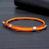 Modisches Herren Damen Spanien Flagge Verstellbares Nautisches Seil Armband Edelstahl Schnalle Zubehör 100% Wasserdichter Schmuck