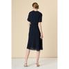 Bcbg Drawstring Dress With Shirt Collar B3m4o622
