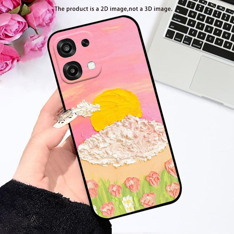 For OPPO A6 Pro Case A6Pro 5G CPH2781 Etui Silicone Soft TPU Phone Cover For OppoA6 Pro 4G CPH2799 F31 5G Fundas Cartoon Capa