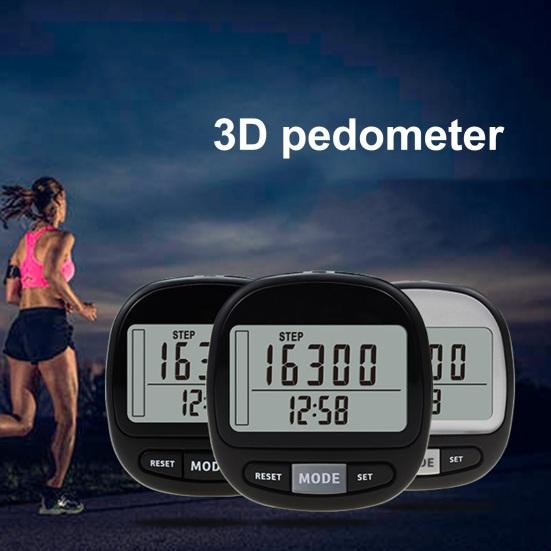 Electronic Pedometer Accurate Reading Intelligent High Clearly Step Correction Sensitive Electronic Large Screen Pedometer Outdoor Sports