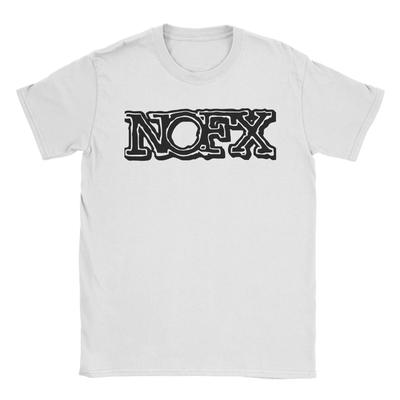 Nofx Amerikaanse Rockband Logo T-shirt Harajuku T-shirts Korte Mouw Grappig T-shirt Zomer 100% Katoen Oversized Top T-shirts