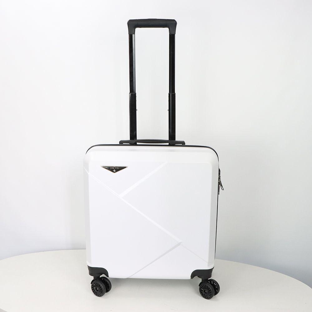 Lightweight 18" Mini Trolley Suitcase with Universal Wheels & Combination Lock