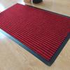 Modern Simple Patterned Corrugated Doormat With Absorbent Fibers For Indoor And Outdoor Use