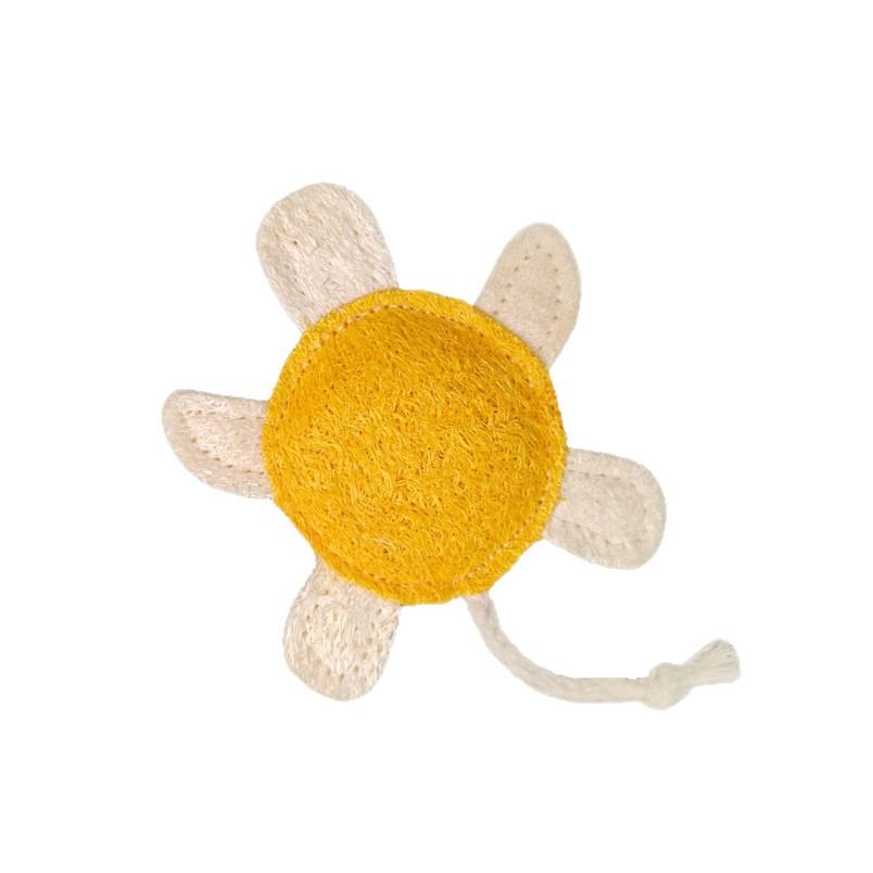 Luffa Cat Toy - Self-Enticing, Bite-Resistant, Molar Teeth Cleaner & Decompression Cat Teaser Stick