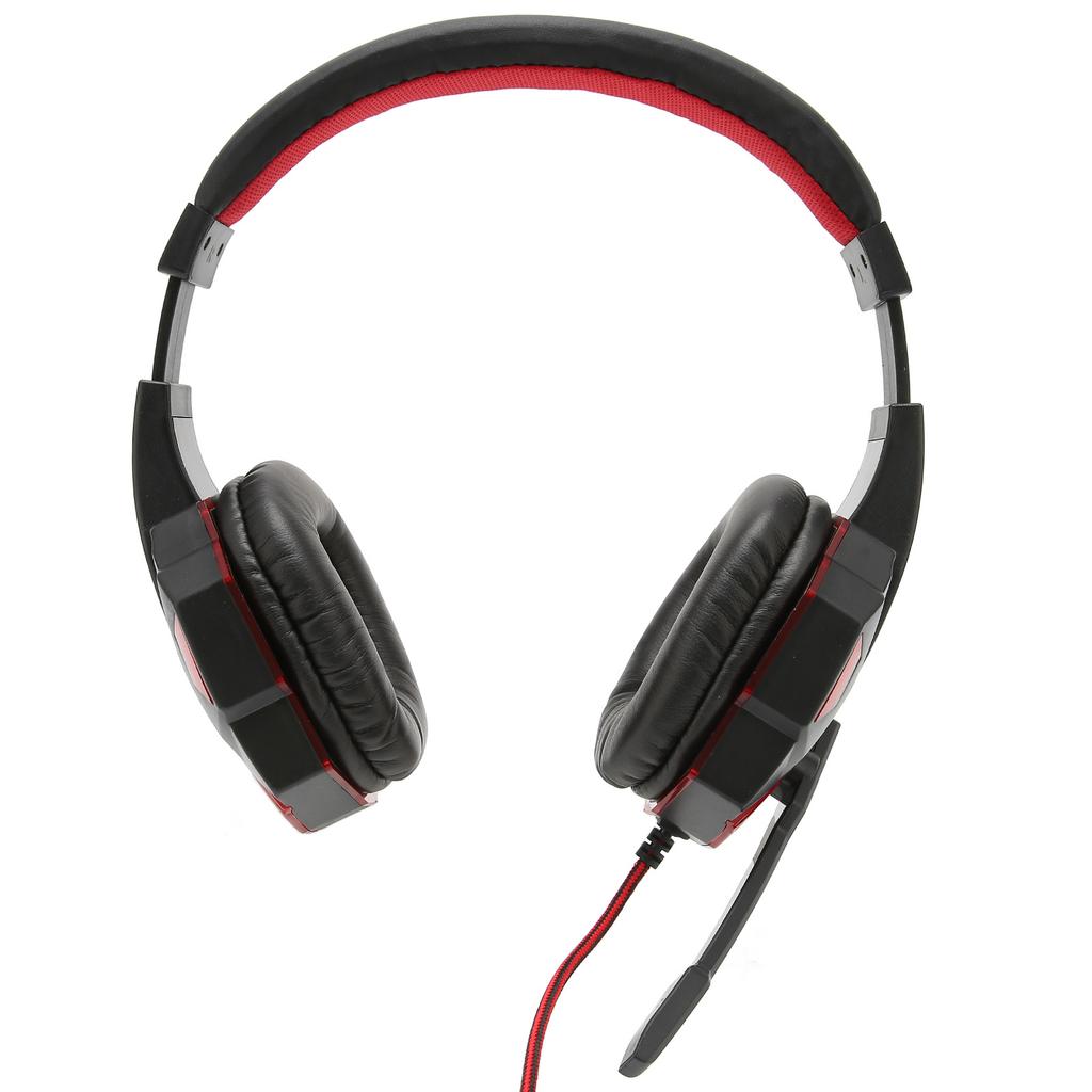 Gaming Headset Lichtgevend   Volume 3,5 mm Gaming Headset met Microfoon voor PC