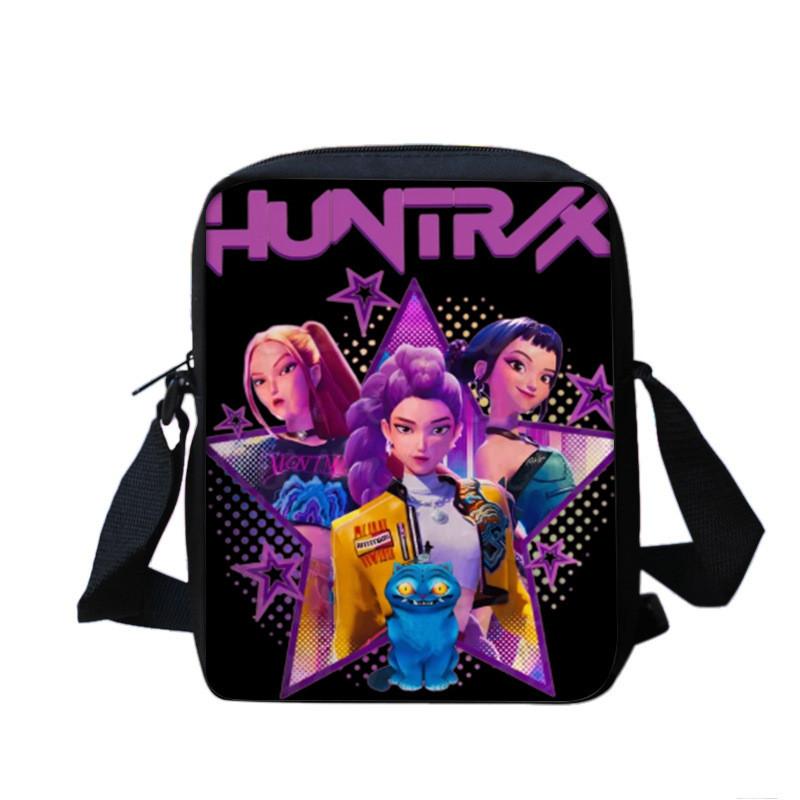 Kpop Demon Hunters Crossbody Tas Met Geprint Ontwerp Voor Middelbare Scholieren