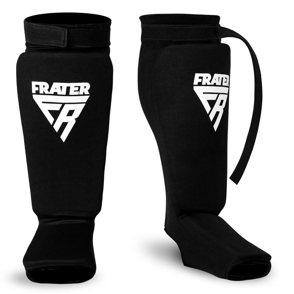 Frater Shin Leg Shin Protective Shock Martial Authentic Chrániče, Chrániče, Kickbox, Chrániče, Vybavení, Absorpce, Umění, Karate, MMA, Taekwondo, (Malý)