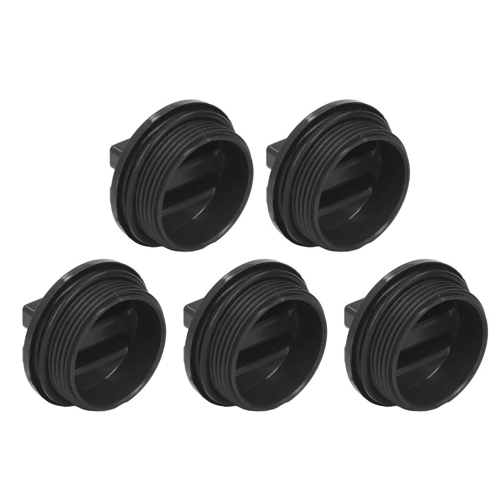 5 Stück G1 1/2 Außengewinde Winterstopfen Pool Rücklaufleitung Filter Ablassschraube mit O-Ring für heiße Quellen