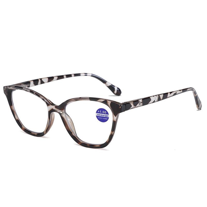Cat Eye Anti-Blue Light Ultra-Light Fashionable Large Frame HD Reading Glasses