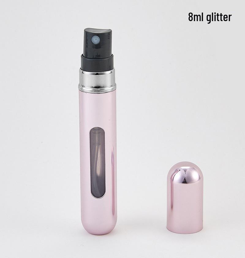 8ml Refillable Bottom-Fill Perfume Bottle – Portable Ultra-Fine Atomizing Spray for Travel