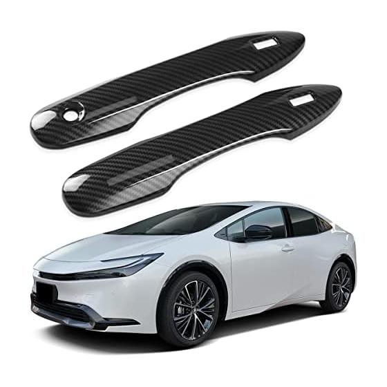 Marchfa Новый Prius 5-го поколения 60-й серии ZVW60 MXWH60 ZVW65 MXWH65 Эксклюзивные накладки на дверные ручки, накладки на ручки, накладки на ручки передних дверей, накладки, экстерьер