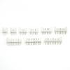 20 Sets PH2.0 Stecker Raster 2,0 Stecker Gerader Stiftanschluss + Stecker + Klemmen 2P 3P 4P 5P 6P 7P 8P 9P 10P
