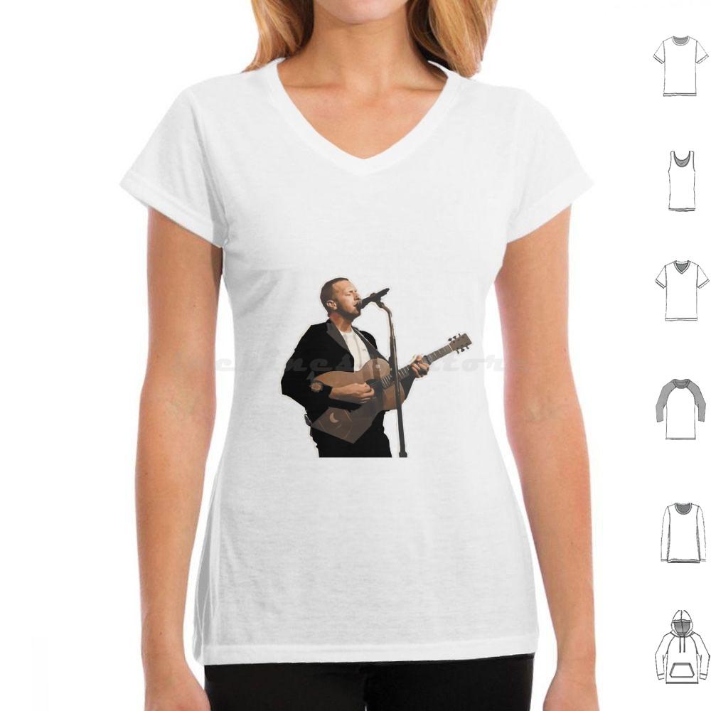 Der SängerEverydaylife T-Shirt Baumwolle Herren Damen DIY Druck Musikband Sänger Gitarre