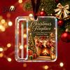 Christmas Tree Decorations Decor with Ornament Acrylic Gift Holder 2Pcs Cash Money Hanging Unique Holiday