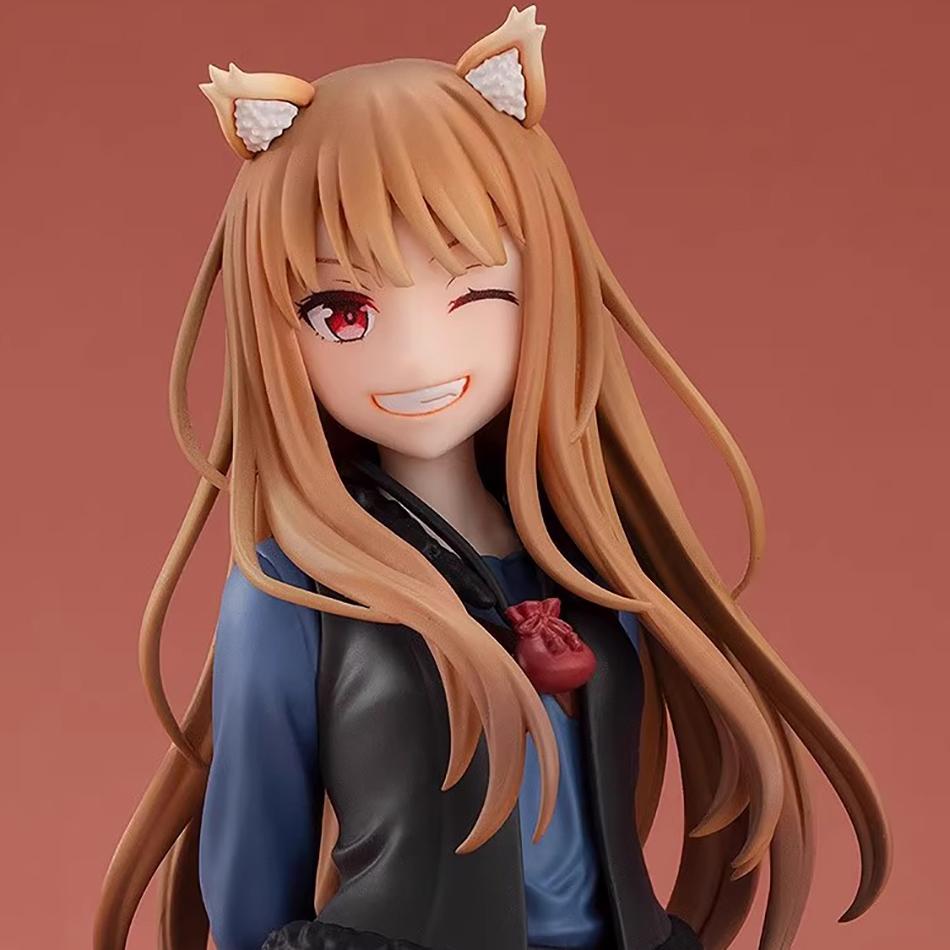 17cm Spice Wolf Anime Figure Holo Action Collectible Ornaments Model Toys Gift MERCHANT MEETS THE WISE PVC and Articulated Poseable Detailed Movable