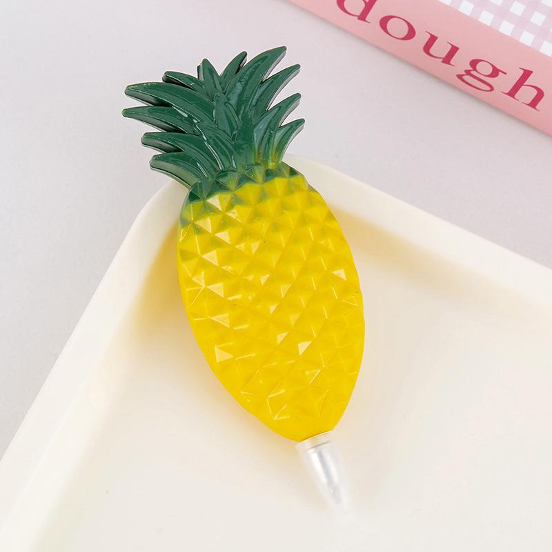 Sevimli Karikatür Meyve Sebze Şekilli Kalem Yaratıcı Okul Ofis Jel Kalemler Hediye Malzemeleri Kırtasiye