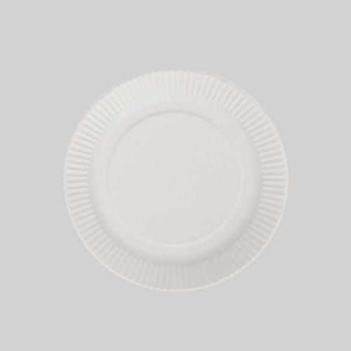 Paperware Paper Plates, 18cm, Extra Pack of 120 (100 + 20), Made In Japan, E-18120