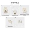 [EMIS] PACKABLE CHECK SACOCHE - 3 Colors (Beige / Black / Brown)
