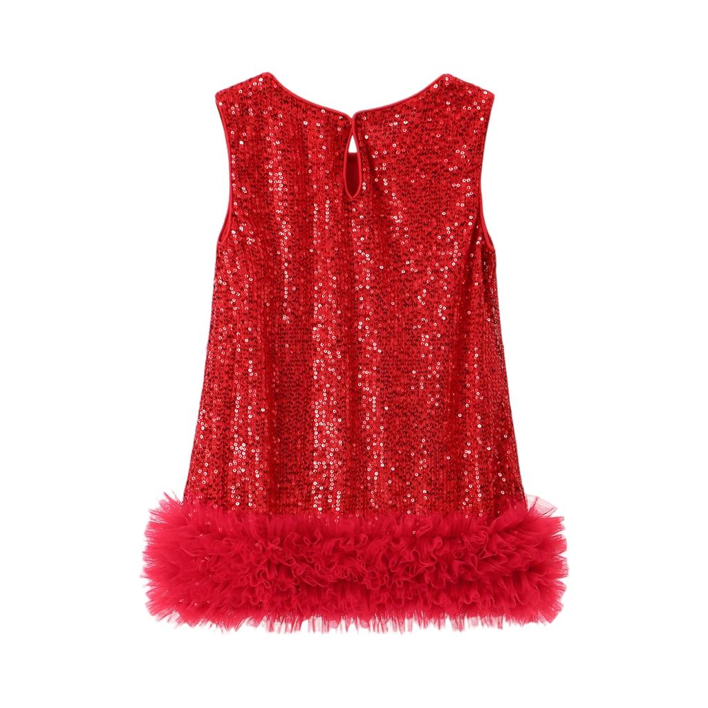 Kids' Vest Dress - Tulle Princess Gown