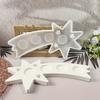 1pc Silicone Resin Casting Molds Star Crystal Candle Holder Molds DIY Epoxy Resin Decorative Molds DIY Plaster Candle Stand