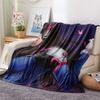 D.Va  Print Flannel Blanket, High quality Comfortable for All Seasons, Home Decor, Warmth and Comfort