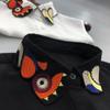 Fashion White Lapel False Collar Woman Embroidery Faux Col Half Shirt Blouse Fake Collars Sweater Shirt Detachable Collars