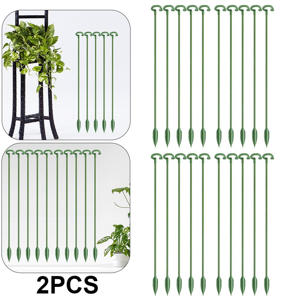 

Plant Support Stake Multipurpose Garden Flower Support Metal Double Spiral(48cm)