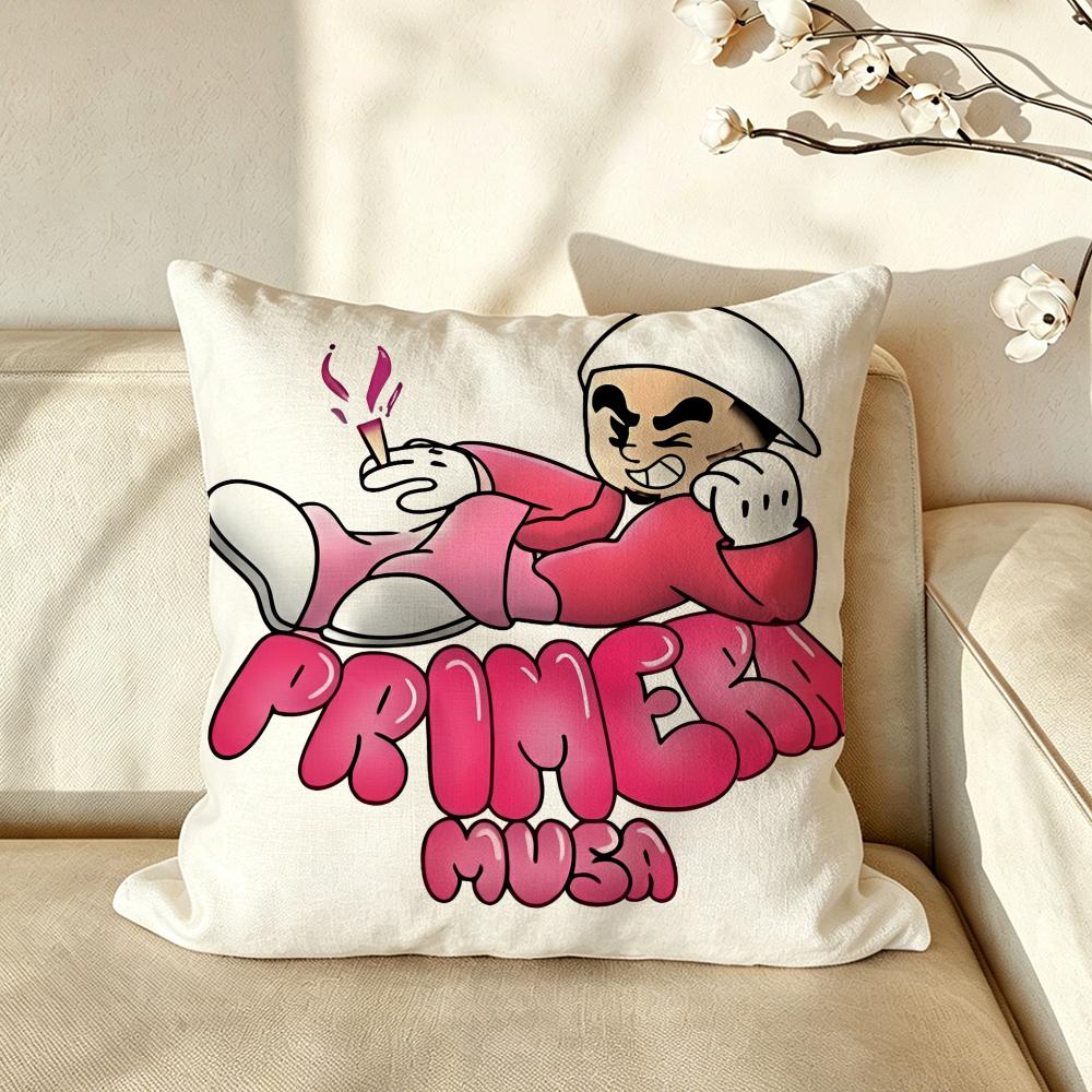 Art PPrimerammusa Cushion Cover Pillow Case Antidustmite Pillowcase Silky Short Plush Sofa Cushion Cover hot